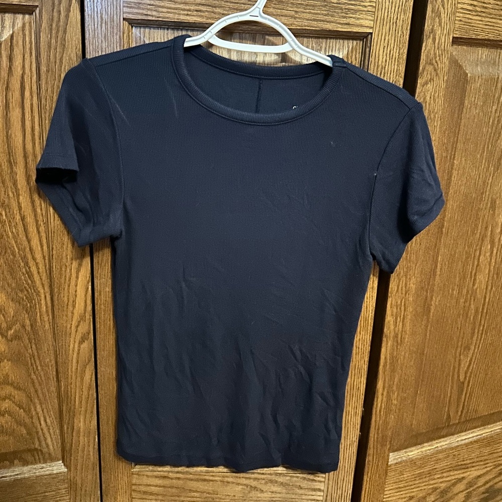 NUUDS slinky rib shirt